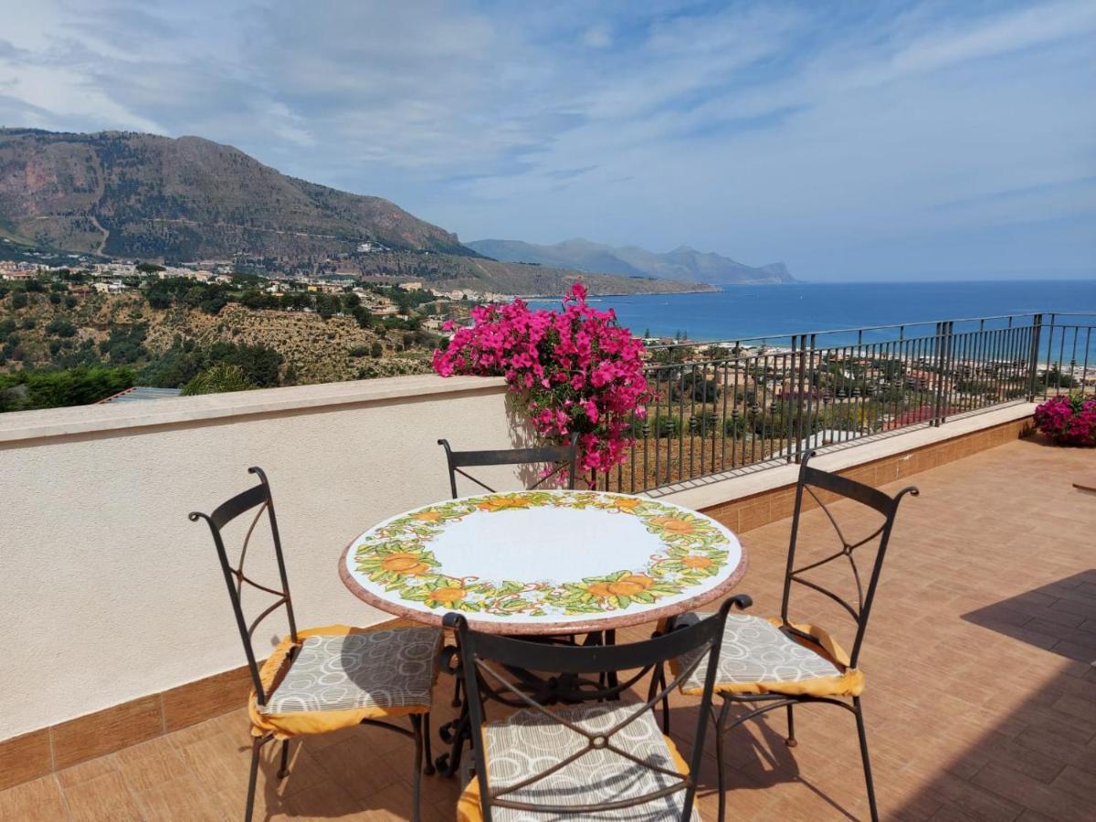 Вилла Terrazza Del Golfo Кастелламмаре-дель-Голфо Экстерьер фото
